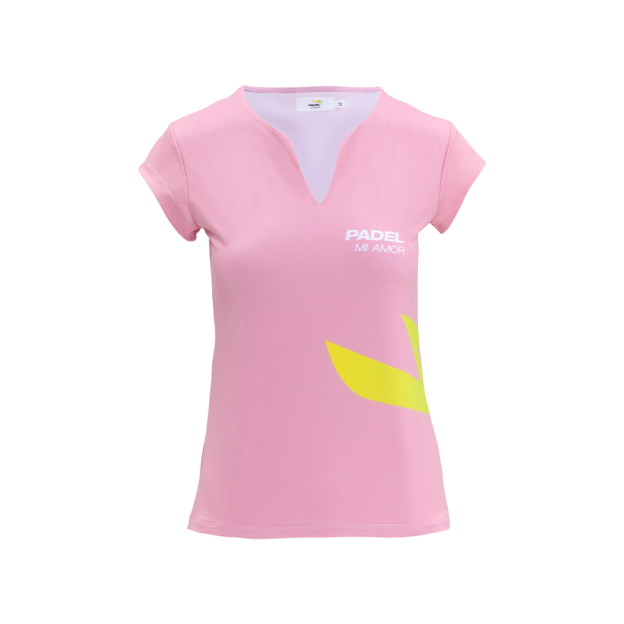 Maglia padel donna ICON Rosa